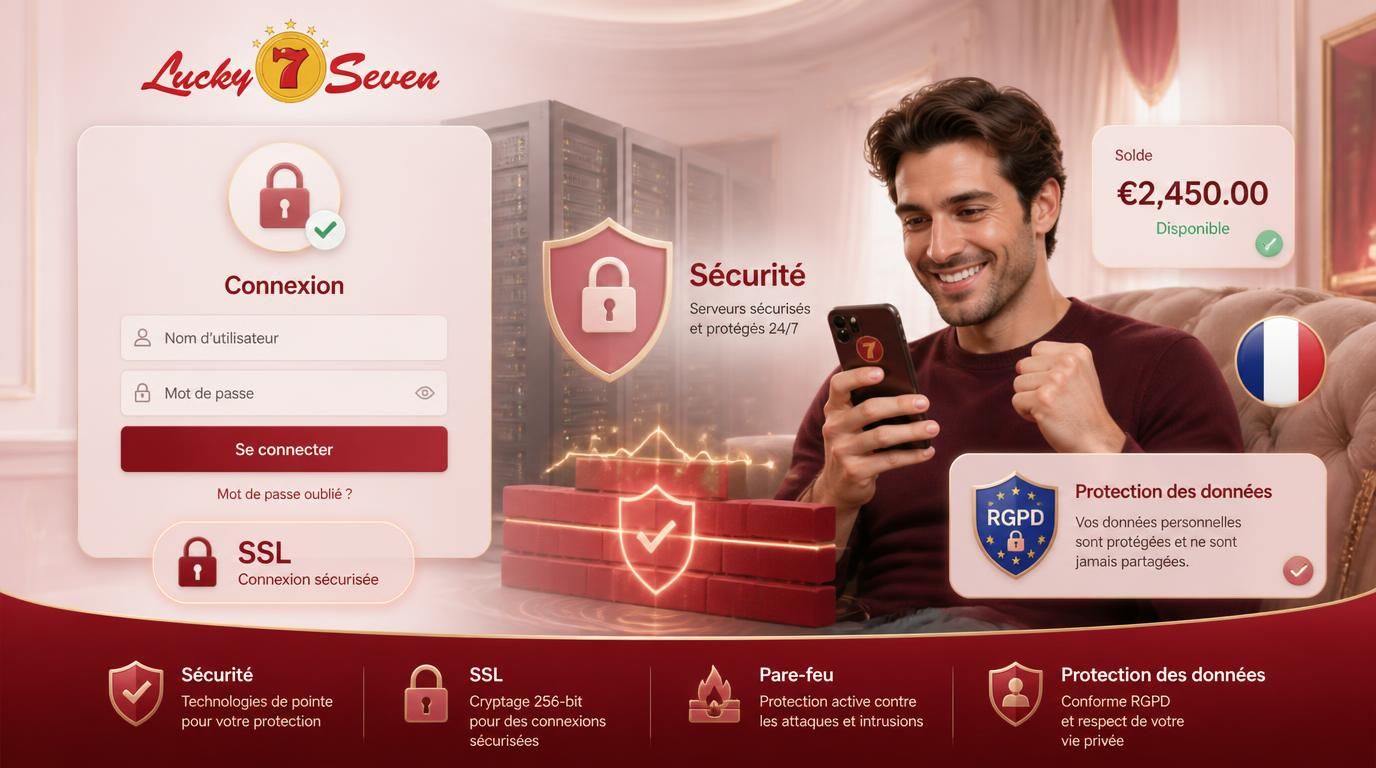 Interface sécurisée avec cadenas SSL et serveur protégé